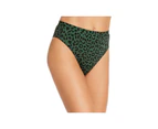 Aqua Women's Swimwear Bikini Swim Bottom - Color: Cactus