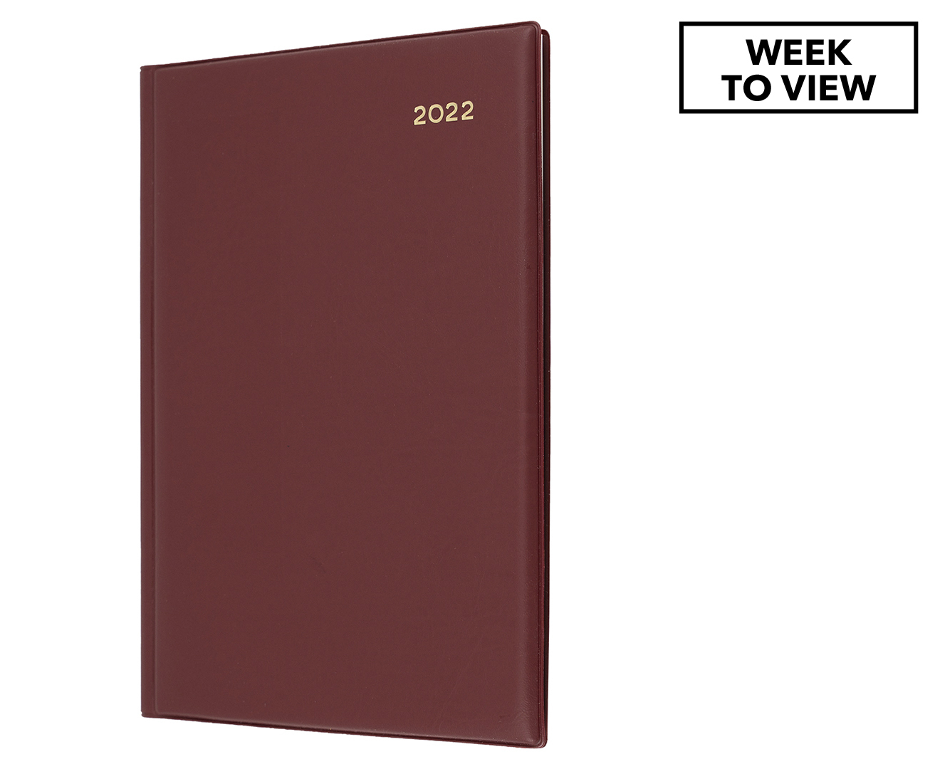 2021 Calendar Year Diary Collins Desk A4 Week to View-Blue 