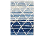 Luxurious Handmade Wool Rug - Comfy 6228 - Blue