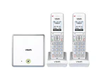 VTech DECT6.0 Home Phone Cordless Telephone Handset/NBN/Speakerphone White