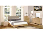Life Décor Norway beach resort style solid poplar timber Queen size bed