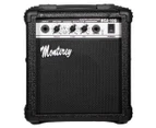 Monterey Electric Guitar Pack w/ Amp - Black/White/Multi