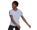 Adidas Women's Own The Run Crewneck Tee / T-Shirt / Tshirt - Violet Tone