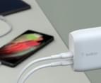 Belkin Dual USB-C PD Wall Charger - White 2