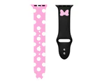 Strapmall Soft Silicone Cartoon Minnie Mouse Bands for Apple Watch Series SE/7/6/5/4/3/2/1-C9