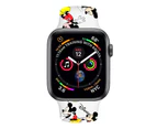 Strapmall Soft Silicone Cartoon Mickey Mouse Bands for Apple Watch Series SE/7/6/5/4/3/2/1-C11