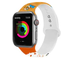 Strapmall Soft Silicone Cartoon Mickey Mouse Bands for Apple Watch Series SE/7/6/5/4/3/2/1-C20