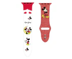 Strapmall Soft Silicone Cartoon Mickey Mouse Bands for Apple Watch Series SE/7/6/5/4/3/2/1-C22