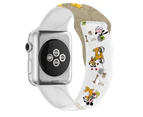 Strapmall Soft Silicone Cartoon Goofy Dog Bands for Apple Watch Series SE/7/6/5/4/3/2/1-C21