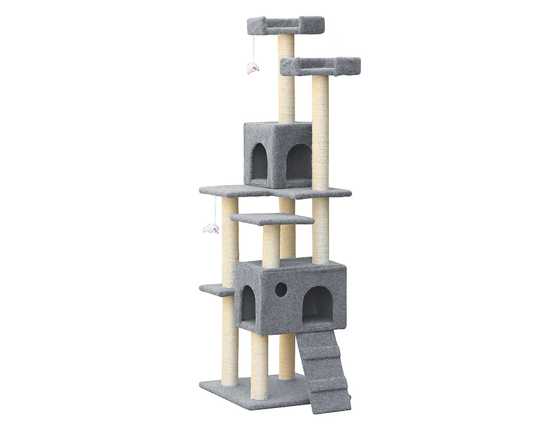 Pet Cat Tree Trees Scratching Post Scratcher Tower Condo House Furniture