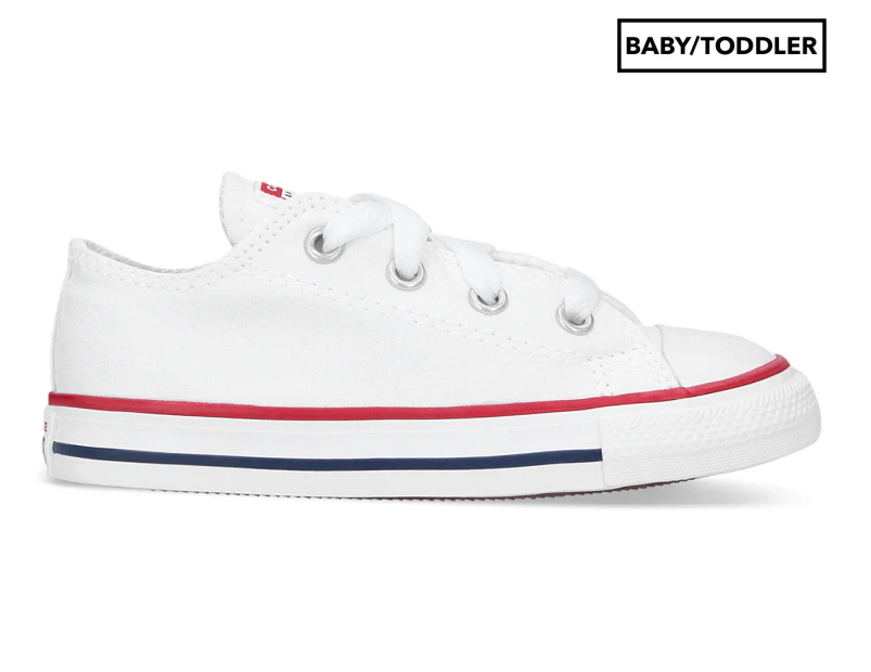 Converse Toddler Chuck Taylor All Star Low Top Sneakers - Optical White