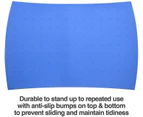(Small, Blue) - PetFusion Waterproof Pet Food Mat - (Multiple sizes for dogs & cats). FDA Grade Silicone [Superior Hygiene, Non-Toxic, Hypoallergenic, Mult