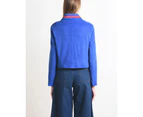 8 Woman Jackets - Bright blue