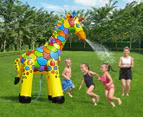 Bestway Inflatable Giraffe Sprinkler Jumbo Sized Brightly Coloured 2m