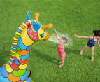 Bestway Inflatable Giraffe Sprinkler Jumbo Sized Brightly Coloured 2m