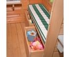 Lifespan Kids Backyard Discovery Scenic Heights Cubby House with 1.8m Slide 4