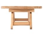 West Avenue 50cm Cheese & Wine Bamboo Picnic Table 4