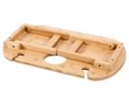 West Avenue 50cm Cheese & Wine Bamboo Picnic Table 7