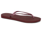 Havaianas Women's Slim Thongs - Wine