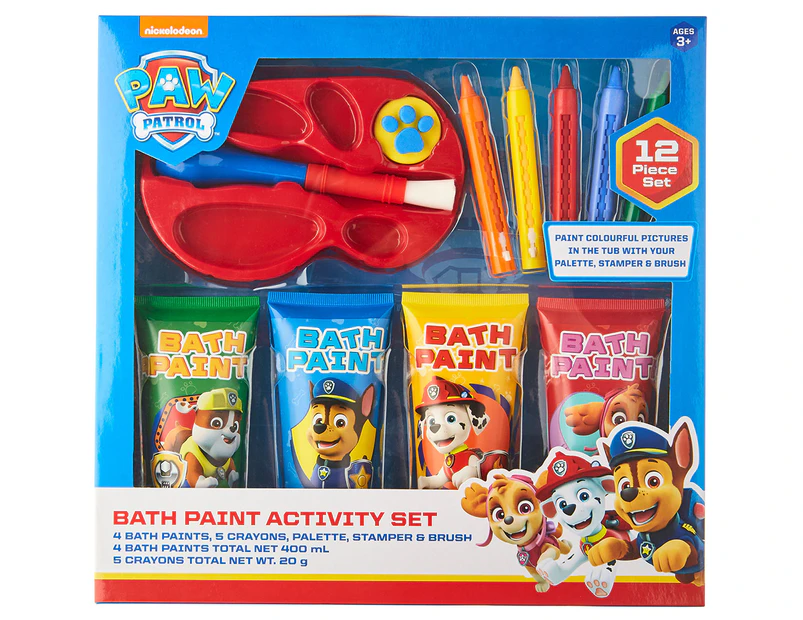 Paw Patrol Bath Paint Activity Set