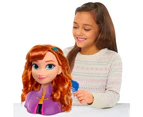 14pc Disney Frozen Basic Anna Styling Head Doll 3y+ Kids/Children Fun Play Toy