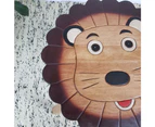 Children's Animal Table Wooden LION Theme.
