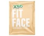X50 Fit Face The Hydrator Mask 5pk + Revolver MCT & Collagen Coffee Mocha 20 Serves 6