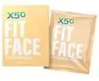 X50 Fit Face The Hydrator Mask 5pk + Revolver MCT & Collagen Coffee Original 20 Serves 4
