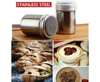 Stainless Steel Icing Sugar Cocoa Coffee Shaker
