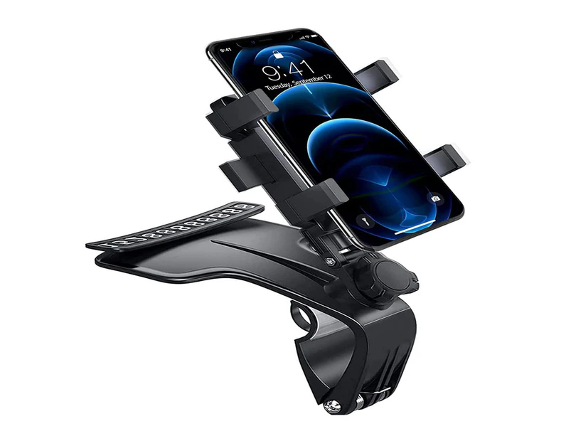 360°Adjustable Rotation Car Phone Holder Mount Compatible with All iPhone Android Smartphone