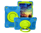 LMW Rugged Protective Tablet Cover for iPad 10.2 inch-Blue