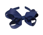 (Fs007-1) - 7Rainbows Girls Boutique Grosgrain Ribbon Headbands with Bows(FS007-1)