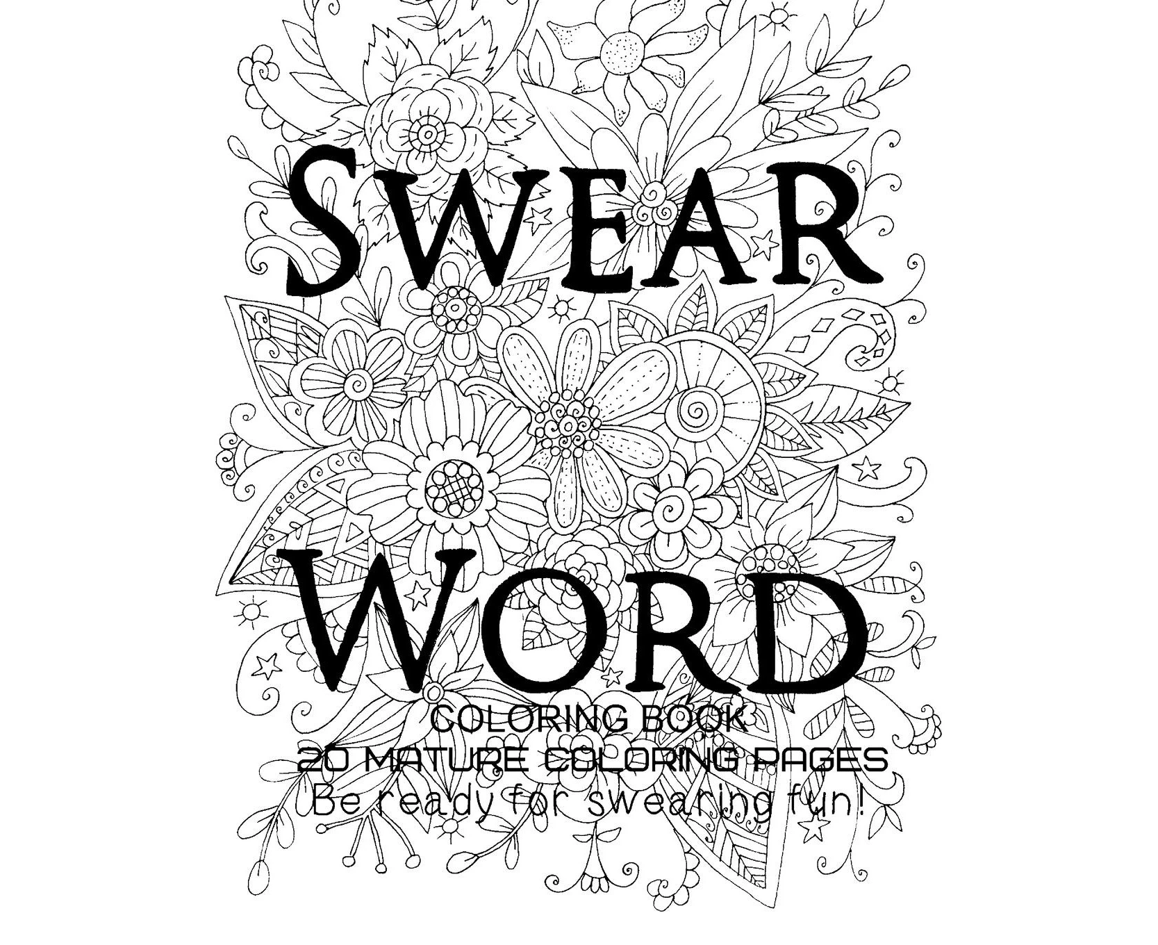 Swear Word Coloring Book - Be Ready For swearing fun!