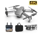 Drones E68 Hd Wide Angle 4K Wifi Drone With Remote Control - Grey 1