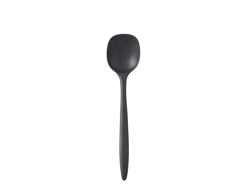 Rosti Large Curved Serving Spoon Pebble Black