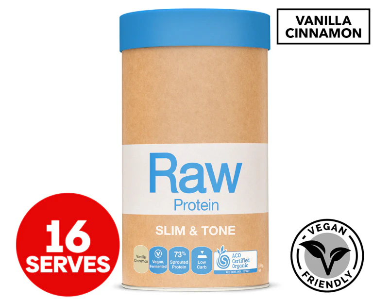 Amazonia Raw Slim & Tone Protein Vanilla & Cinnamon 500g