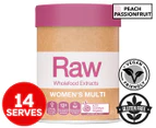 Amazonia Raw Wholefood Extracts Women's Multi Peach Passionfruit 100g