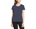 Fruit Of The Loom Ladies/Womens Lady-Fit Valueweight Short Sleeve T-Shirt (Vintage Heather Navy) - BC1354