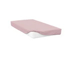 Belledorm Brushed Cotton Extra Deep Fitted Sheet (Powder Pink) - BM304