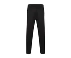 Finden and Hales Mens Knitted Tracksuit Pants (Black/White) - PC3353