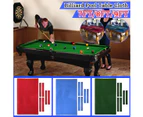 9FT Worsted Billiard Table Cloth Sports Wool Cloth Pool Table Cloth Felt Snooker Table Accessories Red