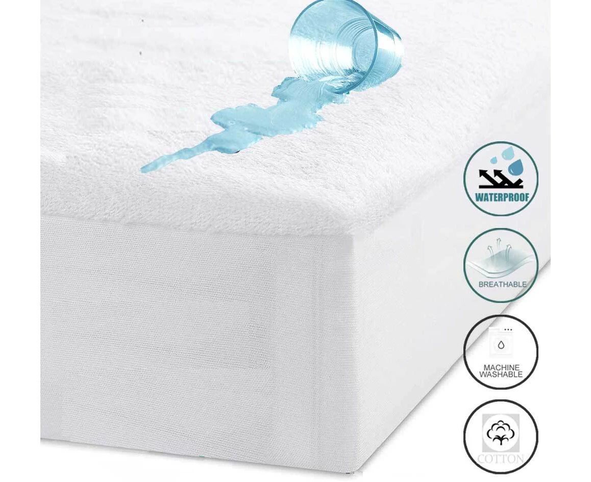 Luxton Cotton Waterproof Mattress Protector