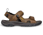 KEEN Men's Targhee III Open Toe Hiking Sandals - Bison/Mulch