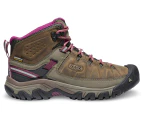 KEEN Women's Targhee III Mid Waterproof Hiking Boots - Weiss Boysenberry