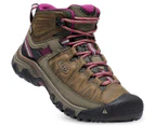 KEEN Women's Targhee III Mid Waterproof Hiking Boots - Weiss Boysenberry