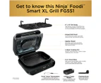 Ninja Foodi Smart XL Grill & AirFryer - Black/Silver AG551