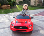 Ford Mustang Licensed Electric 12V Ride On Car - Red
