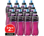 12 Pack, Powerade 600ml Isotonic Blackcurrant