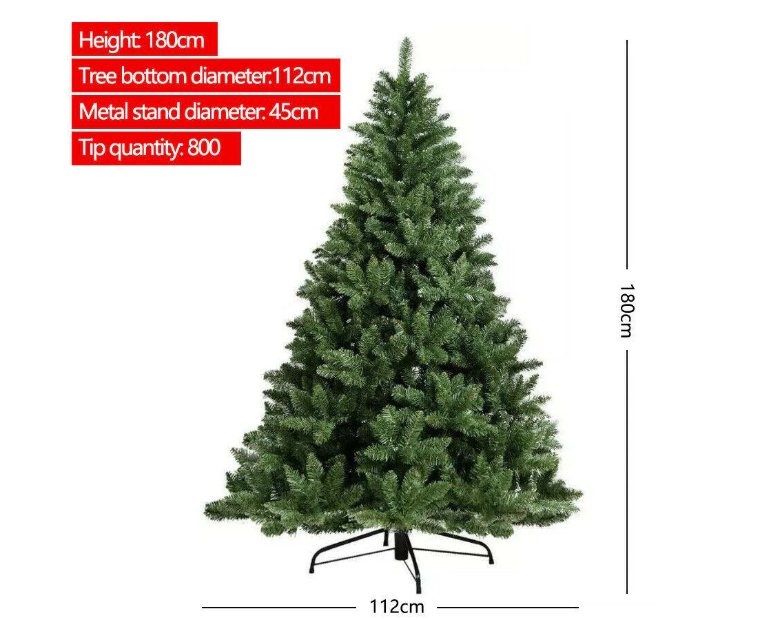 Christmas Tree 1.8M Xmas Artificial Bushy Green