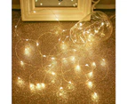 2Pack 10M Battery Powered Copper Wire String Fairy Xmas Party Lights Warm Colour